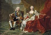 Jean Baptiste van Loo, Retrato de Felipe V e Isabel Farnesio
